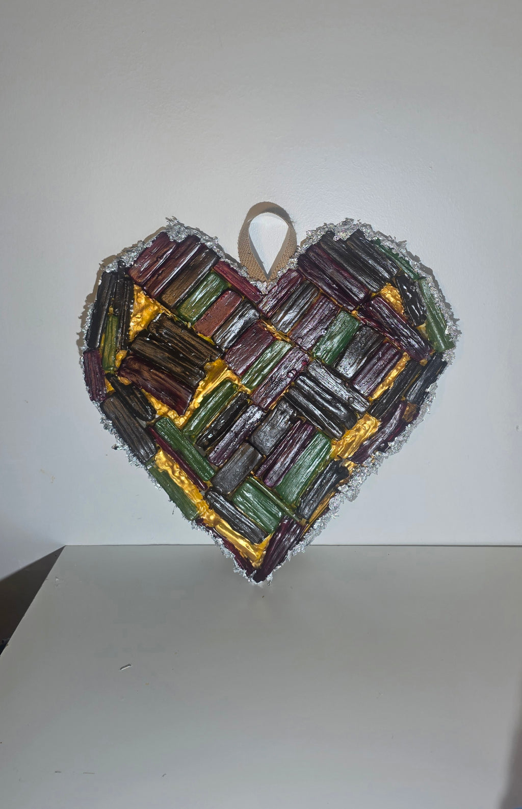 Driftwood heart