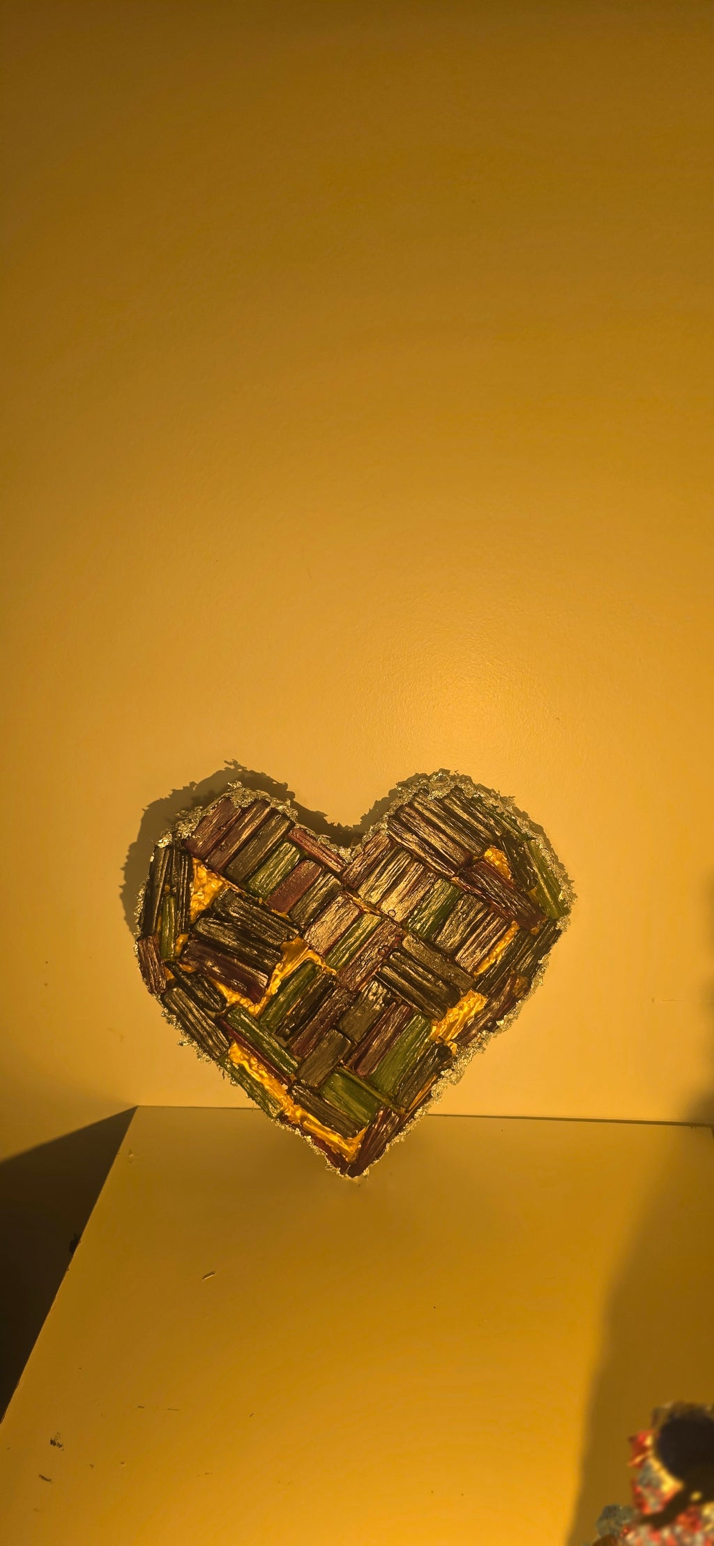 Driftwood heart