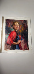 OIL ON CANVAS PORTRAIT - ORIGINAL HAND PAINTED