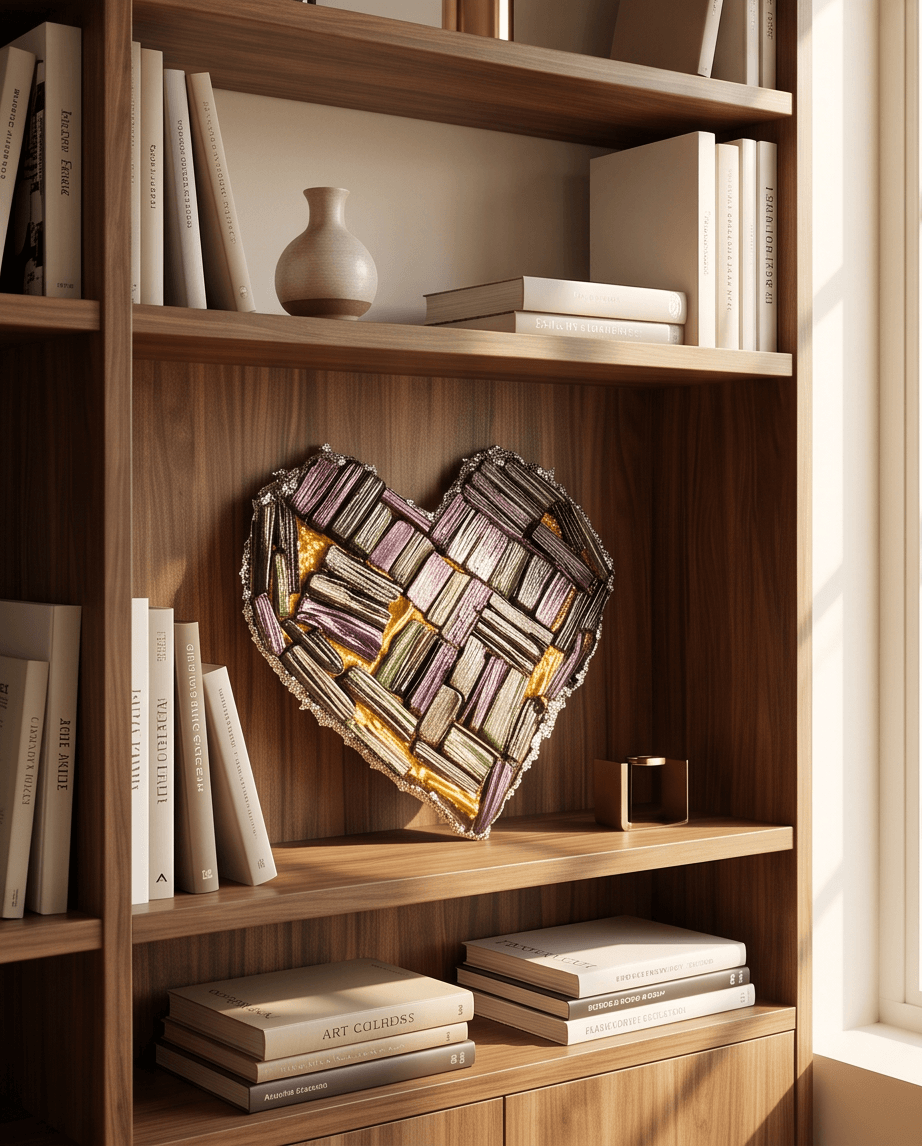 Driftwood heart