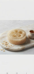 Oatmeal, Milk & Honey 2-in-1 Loofah Soap Bar | Natural Scrub Soap