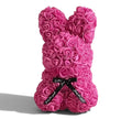 Pink Rose Rabbit – Handmade Forever Rose Bunny Gift (25 cm)